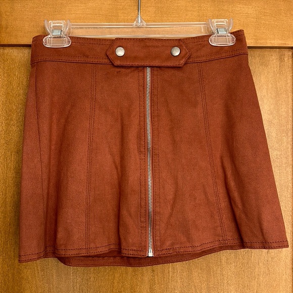 AE suede mini skirt - Picture 1 of 2
